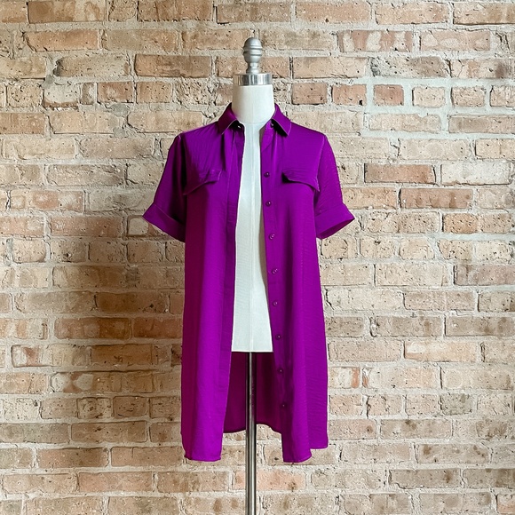 NWT Tunic Top in Sparkling Grape - Picture 1 of 13